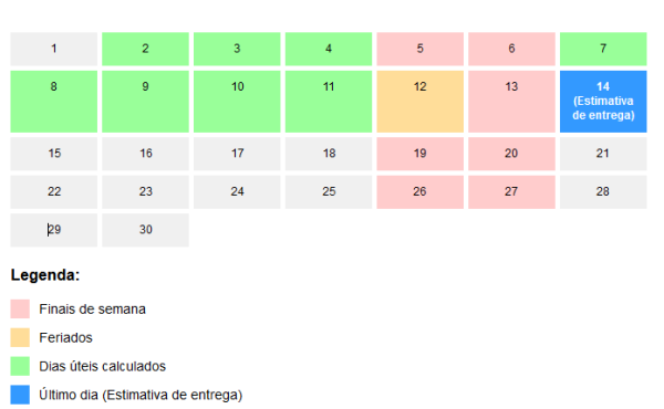 Calculadora de Dias Úteis | Gráfica Casa dos Cartões de Visita RN