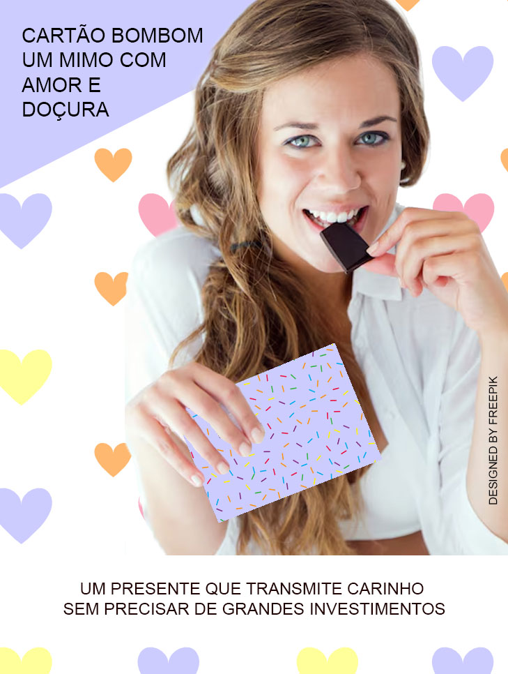 cartao bombom- mimo cards para cocolate ou bombom